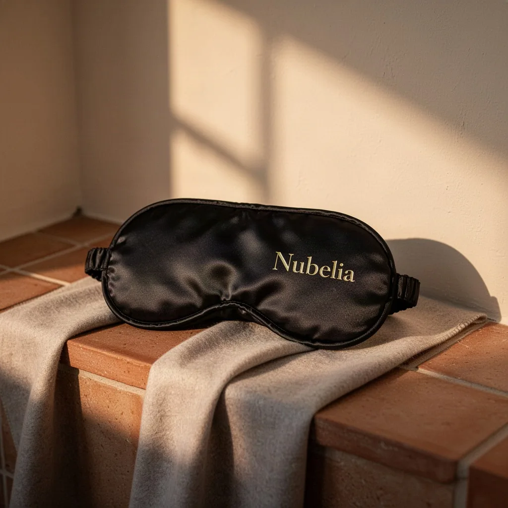 Nubelia SilkShield Копринена маска за очи